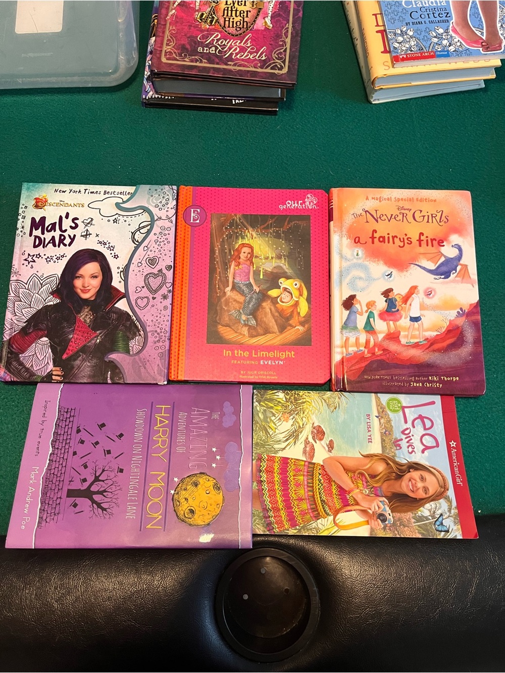 Assorted Kids Paperback Book Set - Pink, Orange, Purple Covers